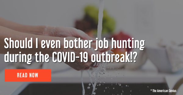 COVID-19: Should I even bother applying for jobs