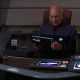 Picard uses an iPad