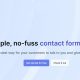 Letterbase is a contact form widget to help customer support