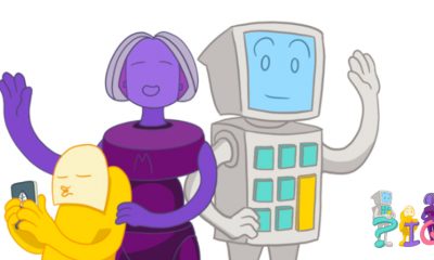 Choice IQ robots, designed to help identify strengths and stress in self-guided career coaching.