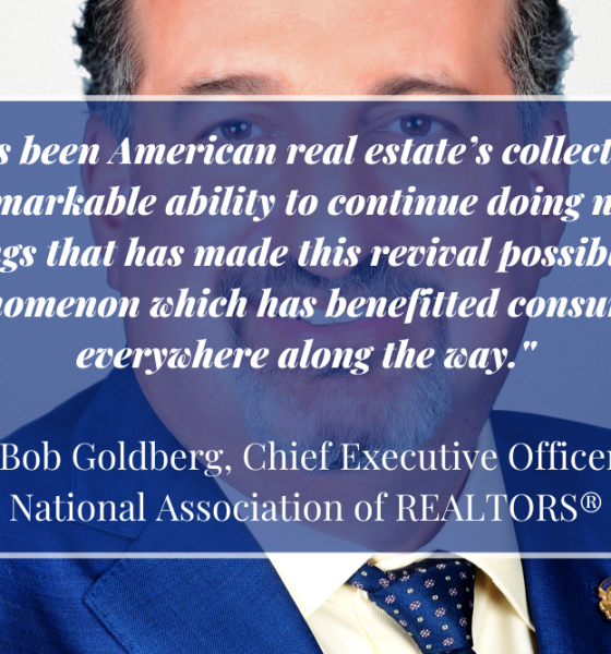 Bob Goldberg, CEO at The National Association of Realtors