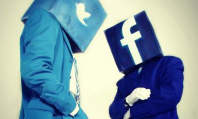 facebook and twitter