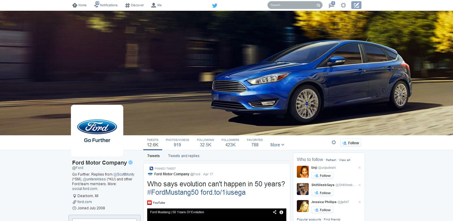 ford twitter