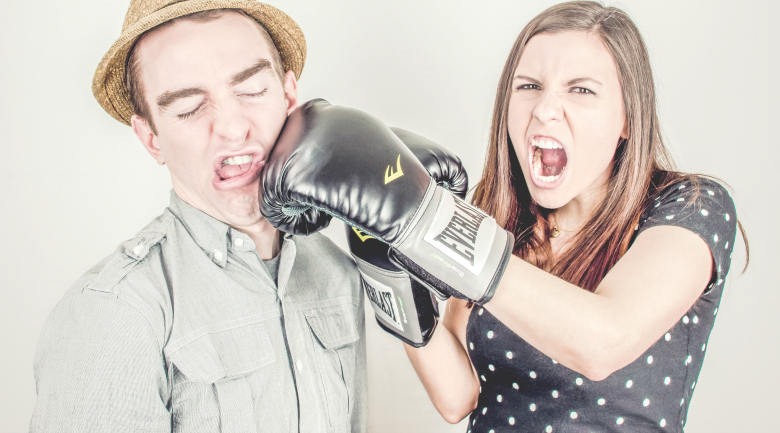 angry fight boxing marketing