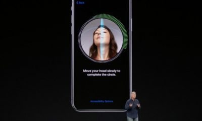 iphone X facial recognition