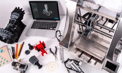 3D printing tools used in the automotive industry.