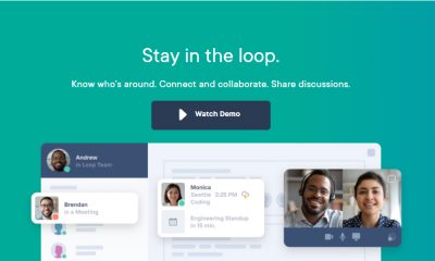 Loop Team product page, trying to create an office culture experience remotely.