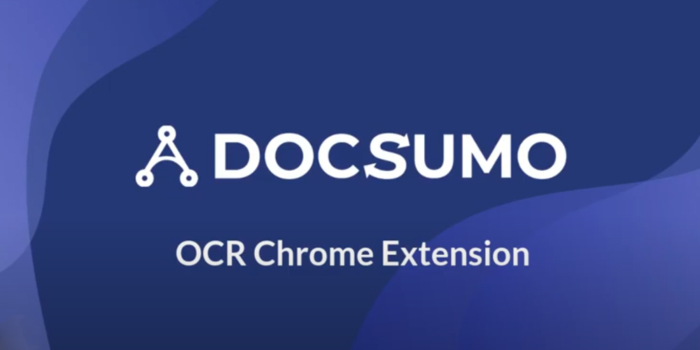 Logo for Docsumo, a transcribing Google Chrome extension